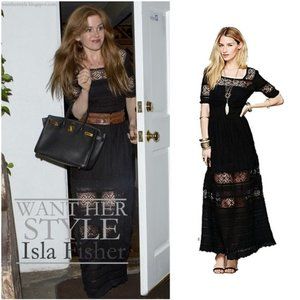 Free People Mix In The Crochet Dress